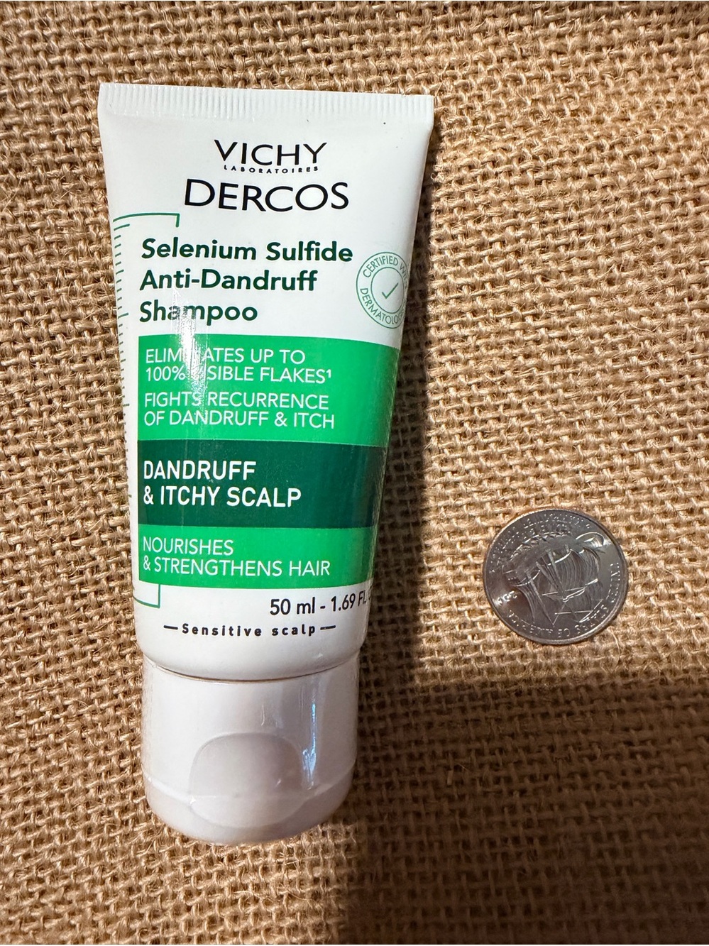 🍄6/$26 VICHY
 Selenium Sulfide
Anti-Dandruff
Shampoo 1.6oz travel NWT